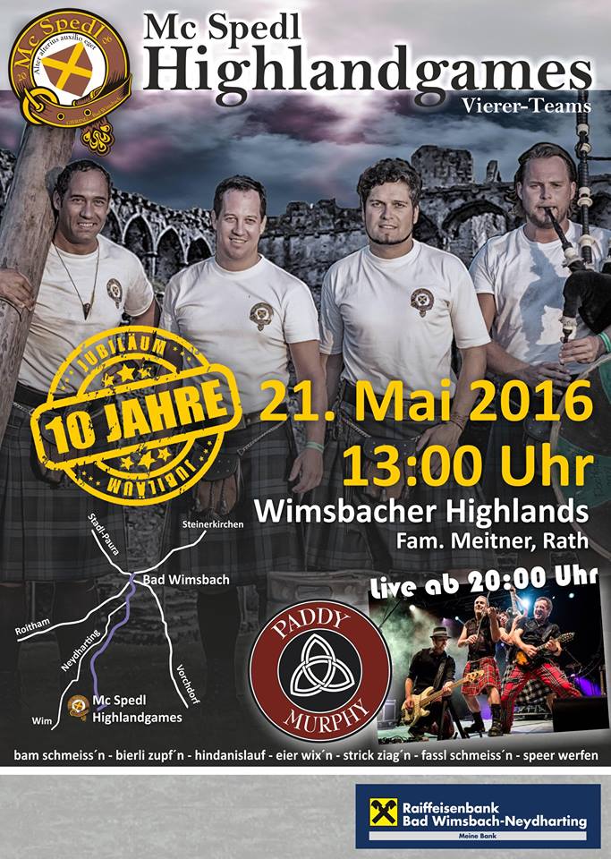 Highlandgames in Bad Wimsbach-Neydharting